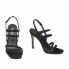 Sandali donna 1345 nero velluto
