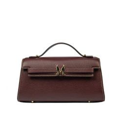 Borsa a tracolla da donna 041g bordeaux