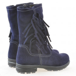 Stivali bambini 3208 indigo velluto