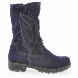 Stivali bambini 3208 indigo velluto