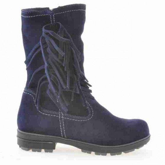 Stivali bambini 3208 indigo velluto