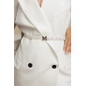 Cintura donna 42-1m biz bianco