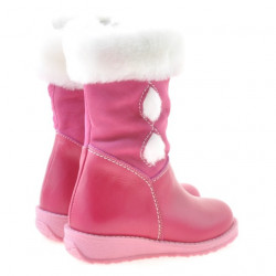 Stivali bimbi piccoli 24c rosa combinato