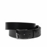 Cintura uomo 53b nero lucido