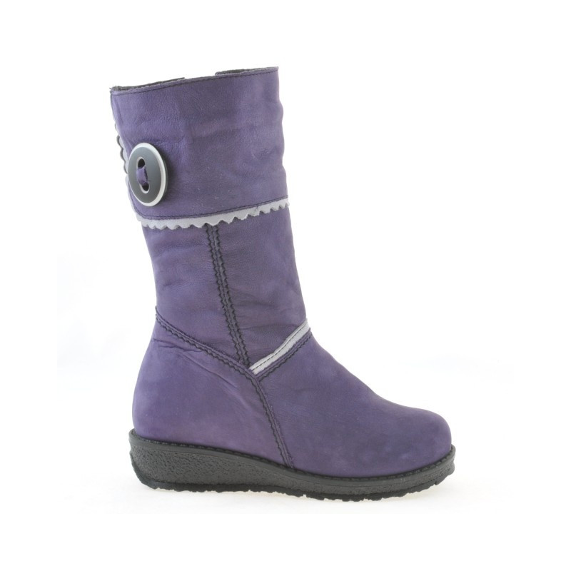 Stivaletti per bambini piccoli 25c bufo viola