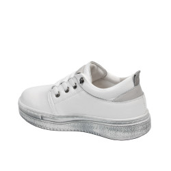 Scarpe bambini 2028 bianco perla combinato