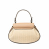 Borsa donna a mano 042g 01biz nude+rafia