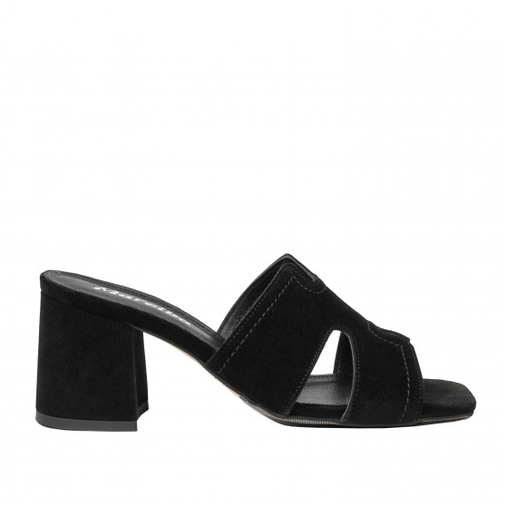 Sandali donna 1348 nero velluto