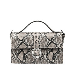 Borsa donna a mano 039g 01 pitone