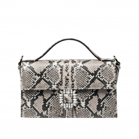 Borsa donna a mano 039g 01 pitone