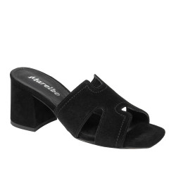 Sandali donna 1348 nero velluto