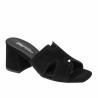 Sandali donna 1348 nero velluto