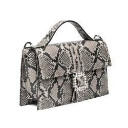 Borsa donna a mano 039g 01 pitone