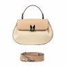 Borsa da donna a mano 043g 01 biz nude+rafia
