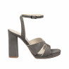 Sandali donna 1347 sabbia velluto