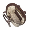 Borsa da spiaggia donna 044g rafia cacao