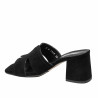 Sandali donna 1348 nero velluto