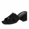 Sandali donna 1348 nero velluto