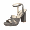 Sandali donna 1347 sabbia velluto