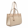 Borsa da spiaggia donna 045g nude+rafia