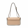 Borsa da donna a tracolla 046g nude + rafia