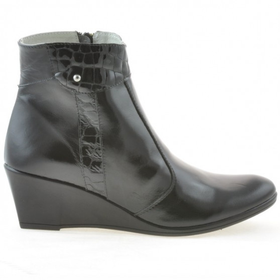 Stivaletti donna 239 vernice nera