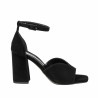Sandali donna 1346 nero velluto