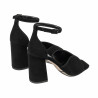 Sandali donna 1346 nero velluto