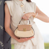 Borsa donna a mano 042g 01biz nude+rafia lifestyle