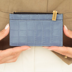 Portafoglio 209g croco blue sky lifestyle