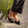 Scarpe eleganti donna 1350 vernice nera lifestyle