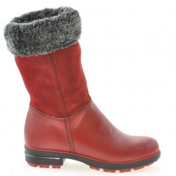 Stivali bambino 3202 rosso combinato