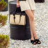 Sandali donna 1348 nero velluto lifestyle