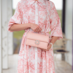 Borsa donna a mano 039g 01 rosa cipria lifestyle