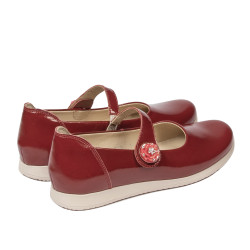 Scarpe bambini 2029 vernice rossa