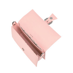 Borsa donna a mano 039g 01 rosa cipria