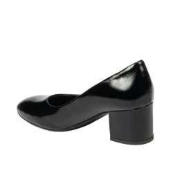 Scarpe eleganti donna 1356 vernice nera