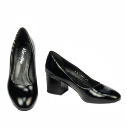 Scarpe eleganti donna 1356 vernice nera
