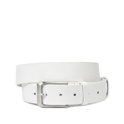 Cintura uomo 15b bianca