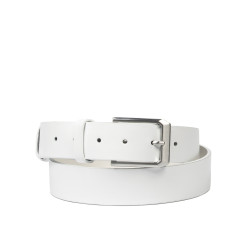 Cintura uomo 15b bianca