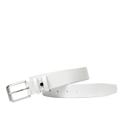 Cintura uomo 15b bianca