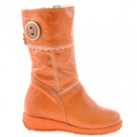 Stivaletti bambini piccoli 25c arancione