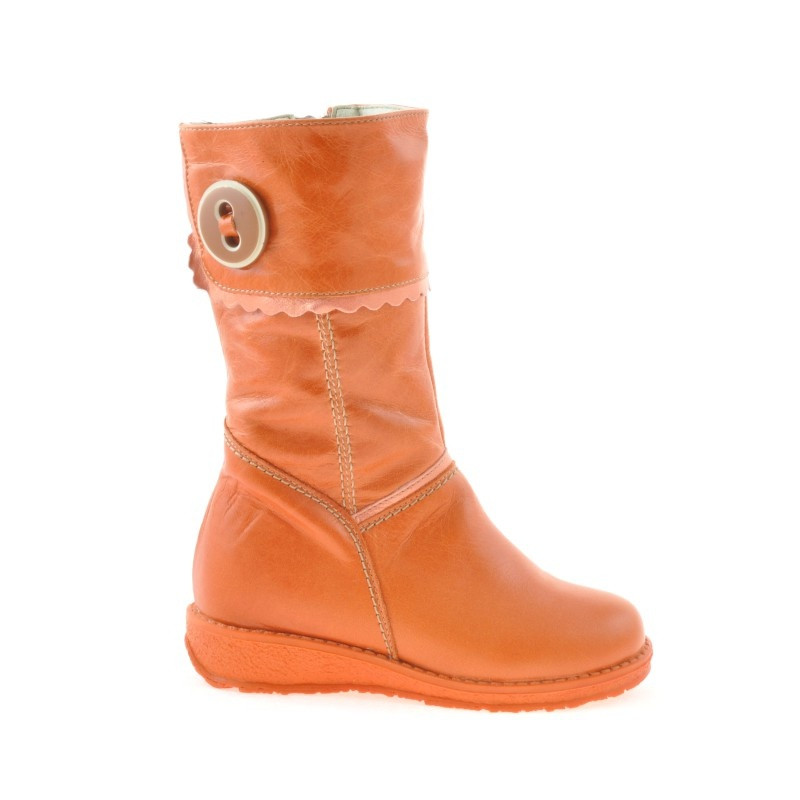 Stivaletti bambini piccoli 25c arancione