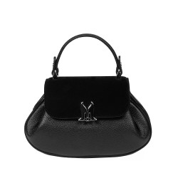 Borsa donna a mano 042g 01 bufo nero+biz nero