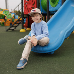 Scarpe bambini 2028 blu combinato
