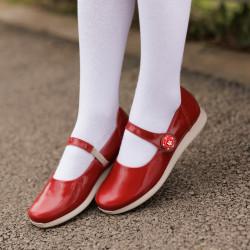 Scarpe bambini 2029 vernice rossa lifestyle