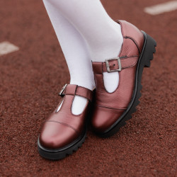 Scarpe per bambini 2020 bordeaux perlato lifestyle