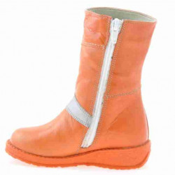 Stivaletti bambini piccoli 23c arancione