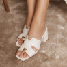 Sandali donna 1348 bianco lifestyle