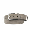 Cintura uomo 70b grigio scamosciato
